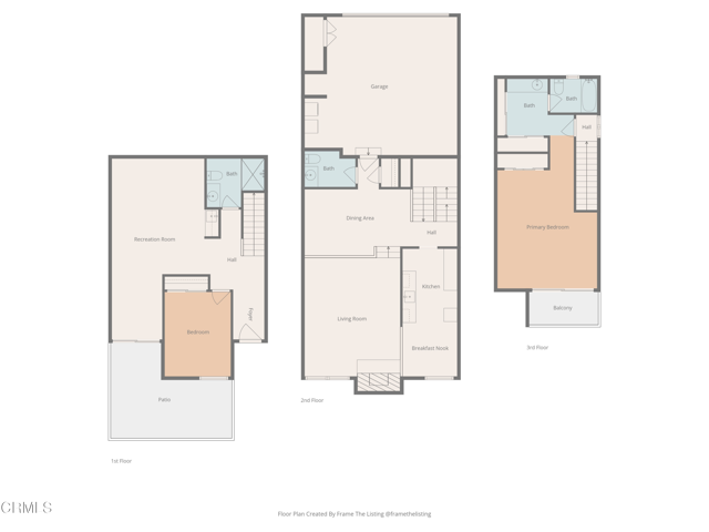 Detail Gallery Image 47 of 47 For 1776 Palisades Dr #88,  Los Angeles,  CA 90272 - 2 Beds | 3 Baths